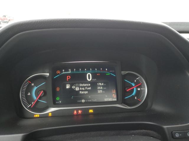 5FNYF8H55KB013377 - 2019 HONDA PASSPORT EXL BURGUNDY photo 9