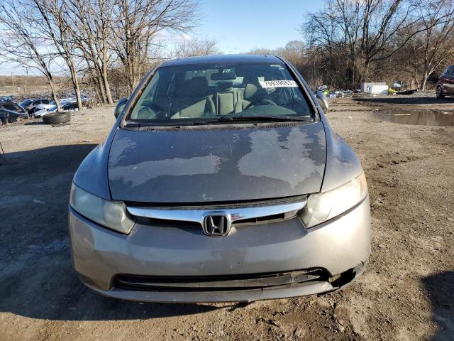 1HGFA16806L073307 - 2006 HONDA CIVIC EX GRAY photo 5