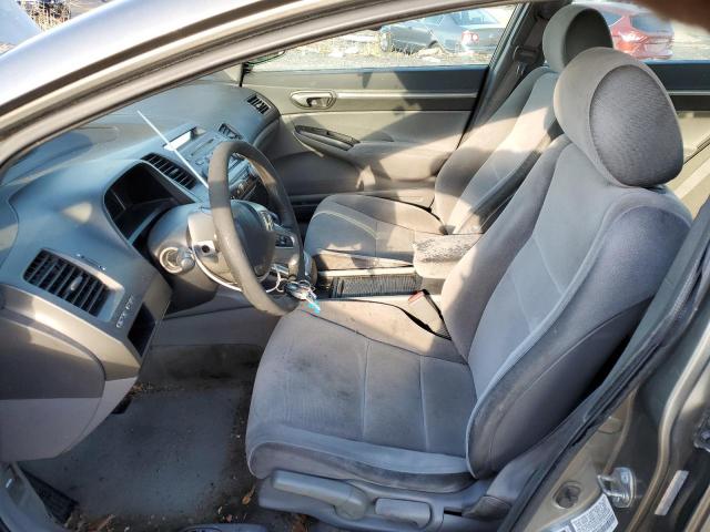 1HGFA16806L073307 - 2006 HONDA CIVIC EX GRAY photo 7