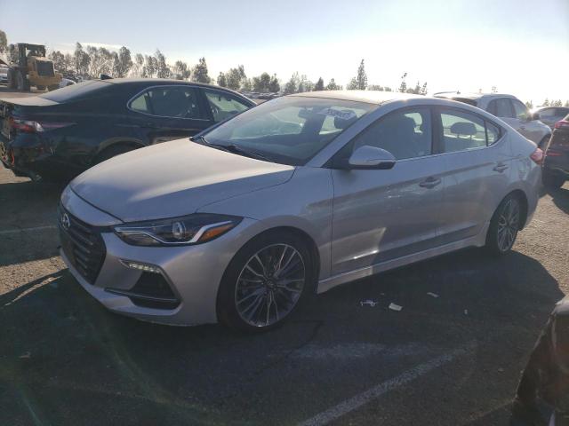 KMHD04LB5HU343876 - 2017 HYUNDAI ELANTRA SPORT SILVER photo 1