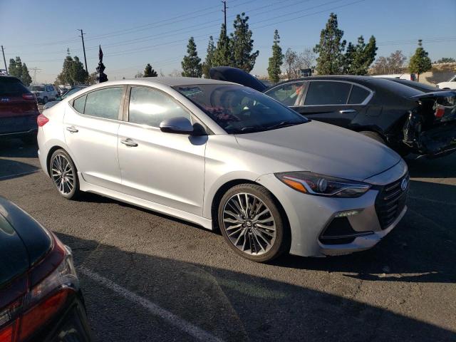 KMHD04LB5HU343876 - 2017 HYUNDAI ELANTRA SPORT SILVER photo 4