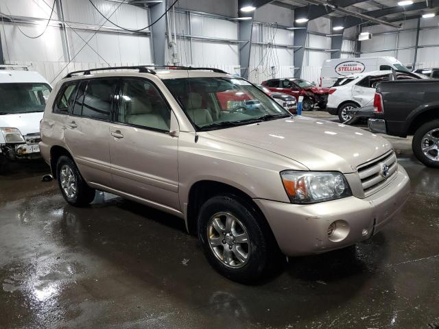 JTEEP21A040044523 - 2004 TOYOTA HIGHLANDER TAN photo 4