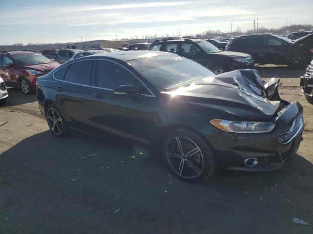 3FA6P0H91DR343419 - 2013 FORD FUSION SE BLACK photo 4