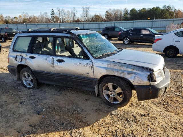 JF1SF63592H722157 - 2002 SUBARU FORESTER L SILVER photo 4