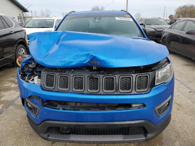 3C4NJCEBXMT531617 - 2021 JEEP COMPASS 80TH EDITION BLUE photo 5