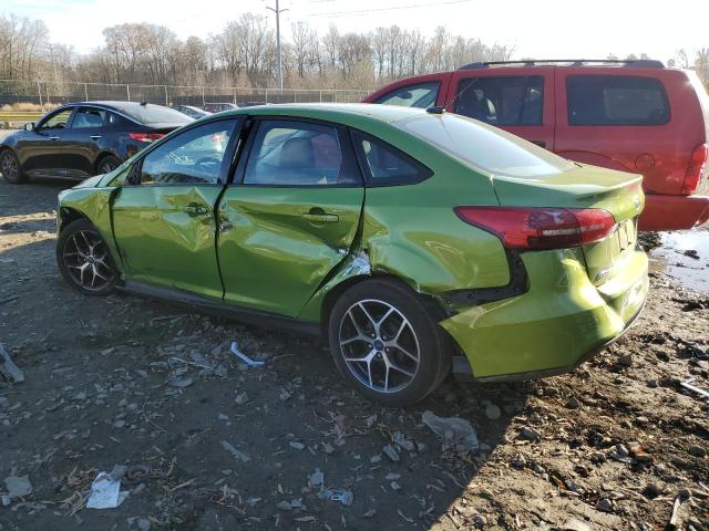 1FADP3F28JL307056 - 2018 FORD FOCUS SE GREEN photo 2