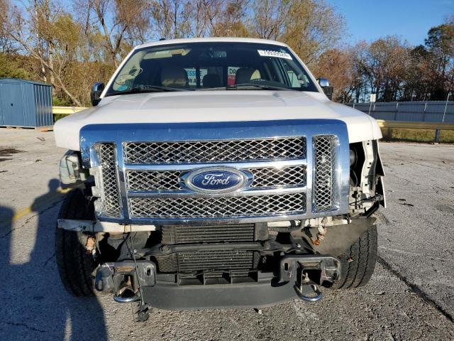 1FTFW1ET3BFA77236 - 2011 FORD F150 SUPERCREW WHITE photo 5