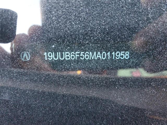 19UUB6F56MA011958 - 2021 ACURA TLX TECH A WHITE photo 12