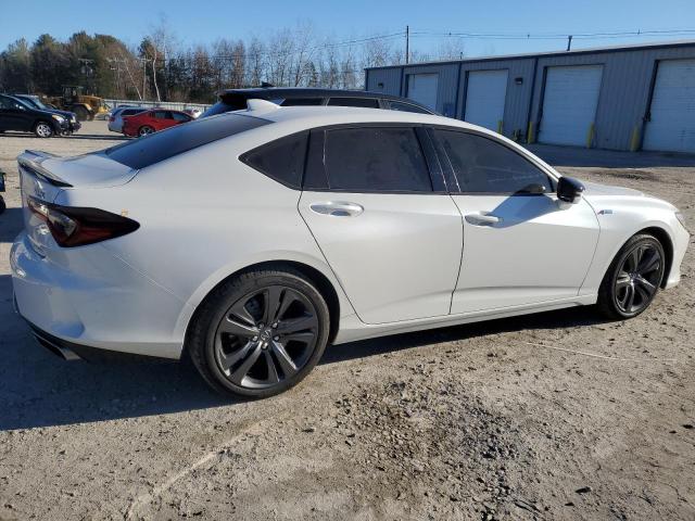 19UUB6F56MA011958 - 2021 ACURA TLX TECH A WHITE photo 3