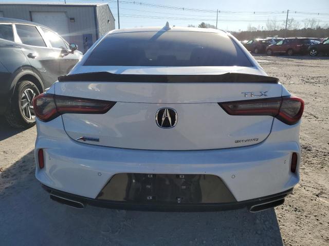19UUB6F56MA011958 - 2021 ACURA TLX TECH A WHITE photo 6