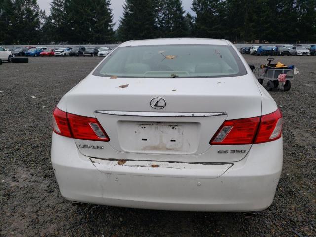 JTHBJ46G192301829 - 2009 LEXUS ES 350 WHITE photo 6