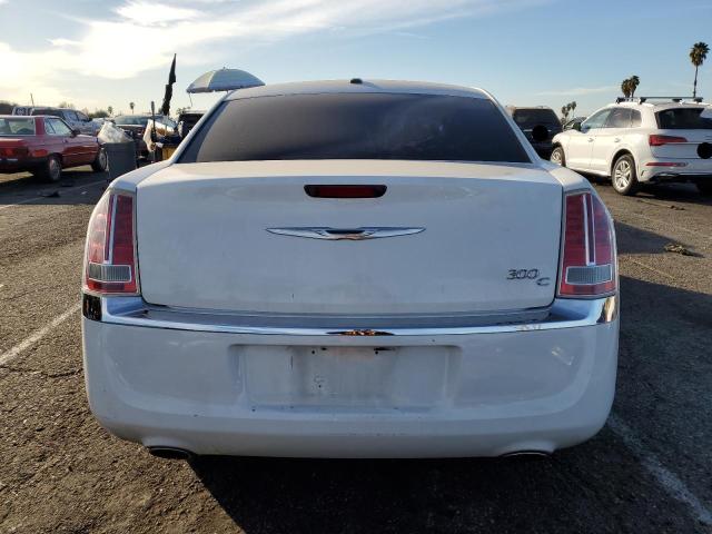 2C3CCAET3DH708021 - 2013 CHRYSLER 300C WHITE photo 6