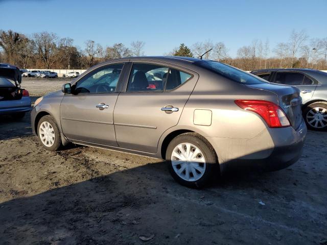 3N1CN7AP1CL932429 - 2012 NISSAN VERSA S GRAY photo 2