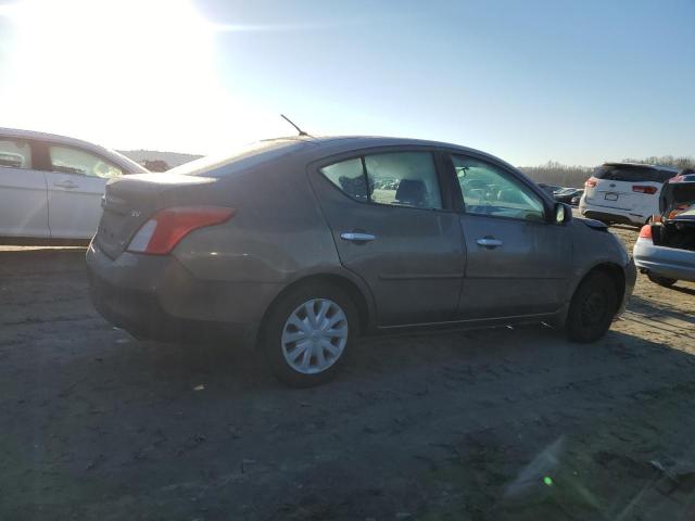 3N1CN7AP1CL932429 - 2012 NISSAN VERSA S GRAY photo 3