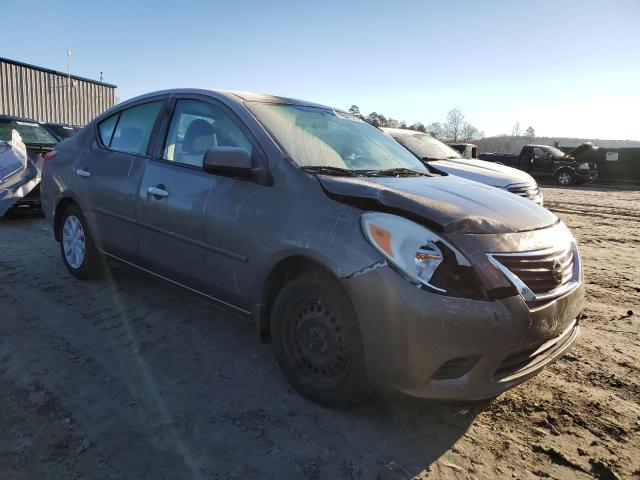 3N1CN7AP1CL932429 - 2012 NISSAN VERSA S GRAY photo 4