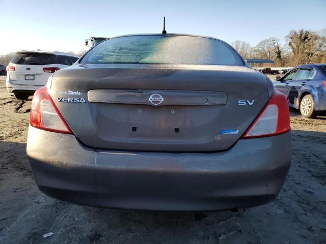 3N1CN7AP1CL932429 - 2012 NISSAN VERSA S GRAY photo 6