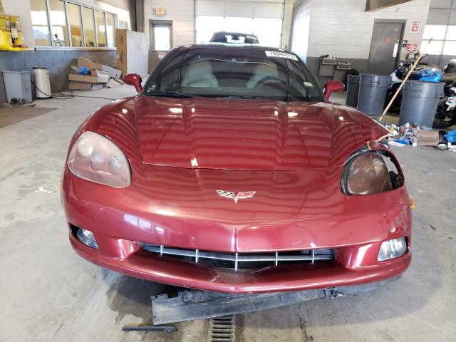 1G1YY26U565133505 - 2006 CHEVROLET CORVETTE BURGUNDY photo 5