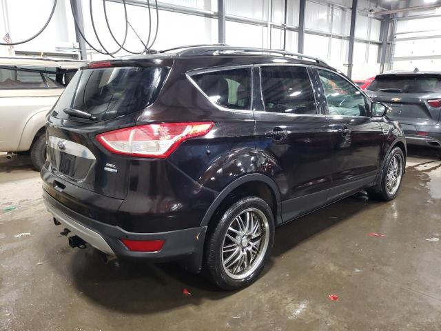 1FMCU9HX5DUC69807 - 2013 FORD ESCAPE SEL BLACK photo 3