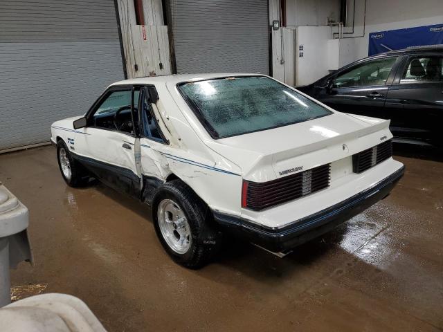 1MEBP67F2CF607437 - 1982 MERCURY CAPRI WHITE photo 2