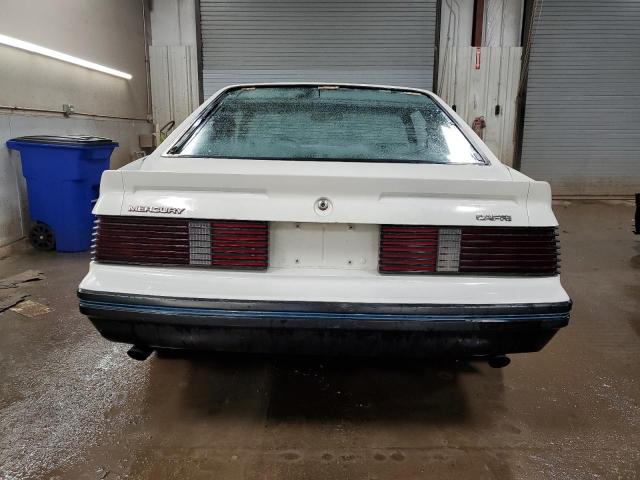 1MEBP67F2CF607437 - 1982 MERCURY CAPRI WHITE photo 6