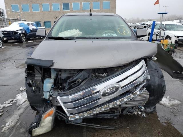 2FMDK4JCXABA11403 - 2010 FORD EDGE SEL CHARCOAL photo 5