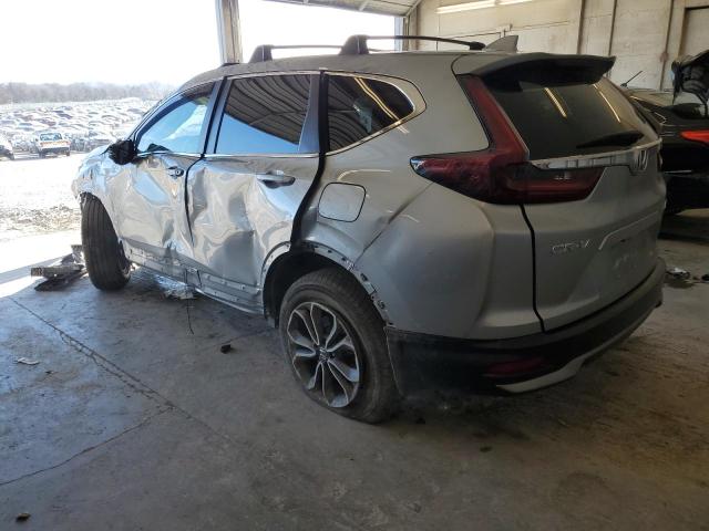 5J6RW2H8XLL042359 - 2020 HONDA CR-V EXL SILVER photo 2