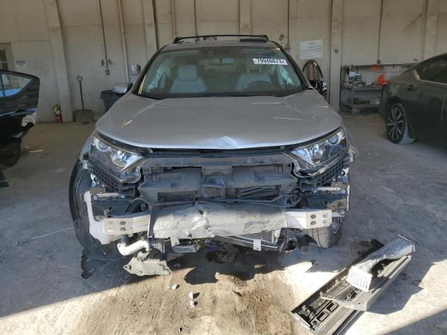 5J6RW2H8XLL042359 - 2020 HONDA CR-V EXL SILVER photo 5