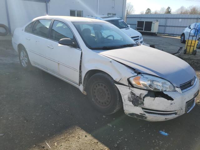 2G1WT58K969186956 - 2006 CHEVROLET IMPALA LT WHITE photo 4