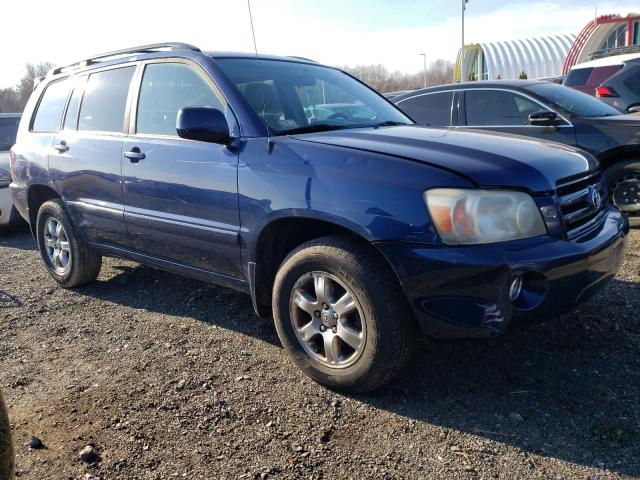 JTEEP21A370216287 - 2007 TOYOTA HIGHLANDER SPORT BLUE photo 4