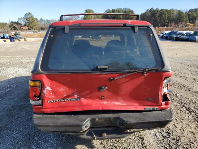 1FMCU22X0SUC07339 - 1995 FORD EXPLORER RED photo 6