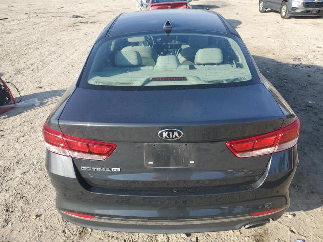 5XXGT4L34GG111033 - 2016 KIA OPTIMA LX GRAY photo 6