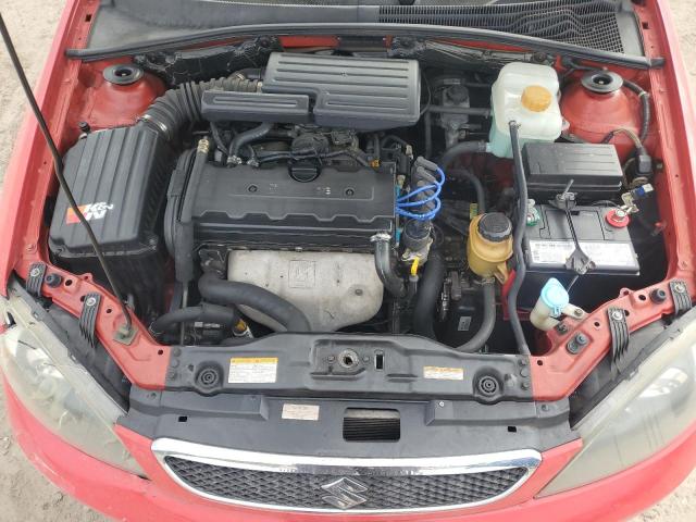 KL5JJ66Z75K145001 - 2005 SUZUKI RENO LX RED photo 11