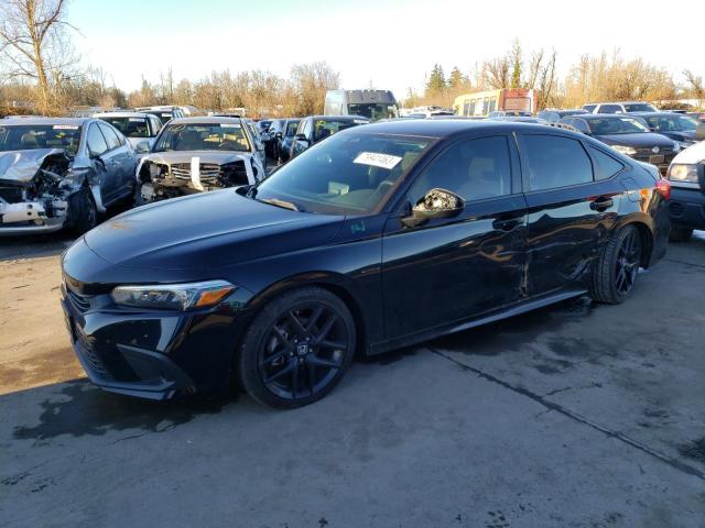 2HGFE2F51NH505611 - 2022 HONDA CIVIC SPORT 黑色 照片 1