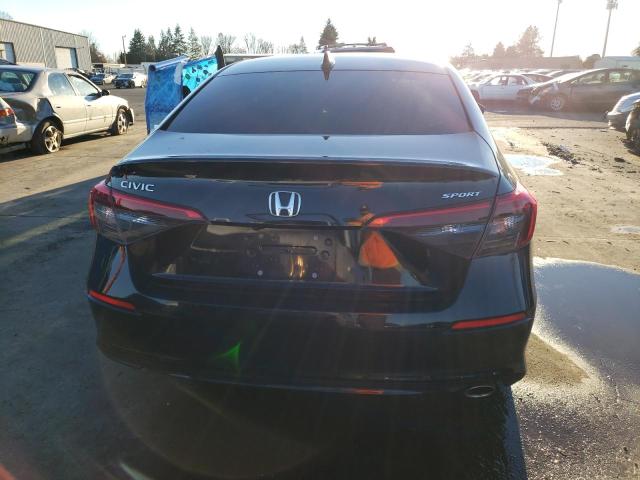 2HGFE2F51NH505611 - 2022 HONDA CIVIC SPORT 黑色 照片 6