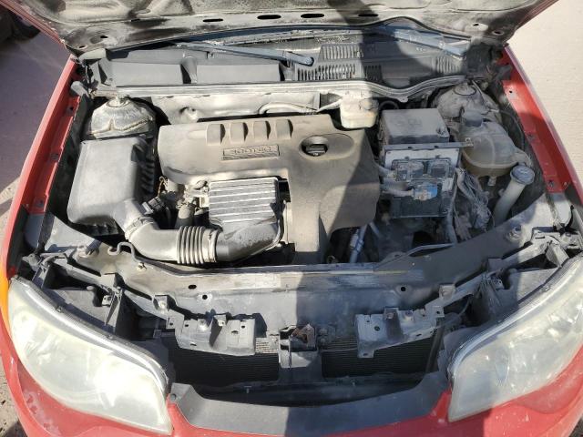 1G8AW12FX5Z179784 - 2005 SATURN ION LEVEL 3 RED photo 11