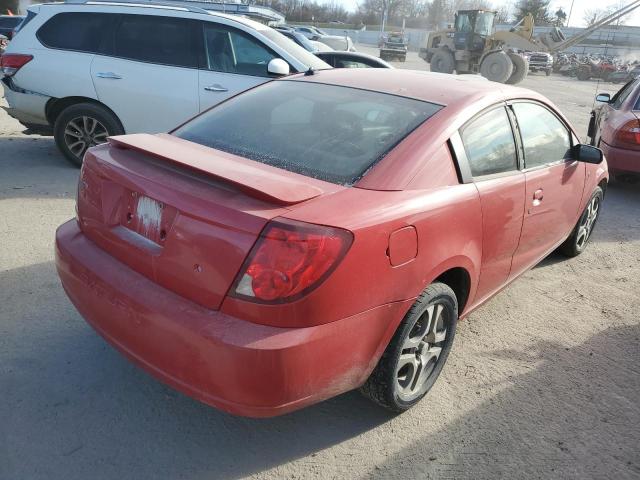 1G8AW12FX5Z179784 - 2005 SATURN ION LEVEL 3 RED photo 3