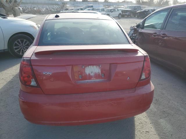 1G8AW12FX5Z179784 - 2005 SATURN ION LEVEL 3 RED photo 6