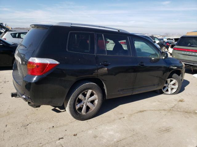 JTEDS41A182049813 - 2008 TOYOTA HIGHLANDER BLACK photo 3