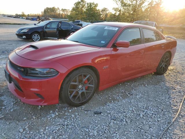 2C3CDXGJXGH216196 - 2016 DODGE CHARGER R/T SCAT PACK RED photo 1