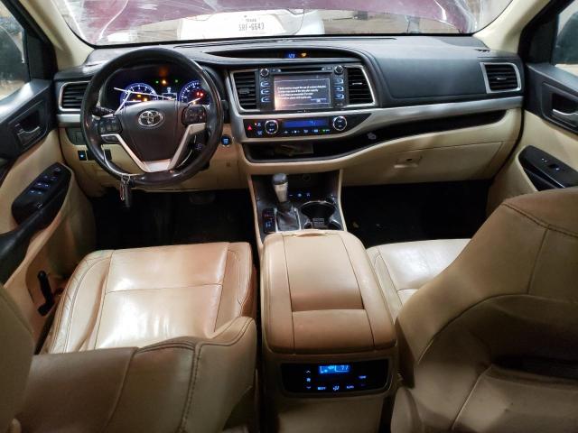 5TDJKRFH7ES005572 - 2014 TOYOTA HIGHLANDER XLE Tünd qırmızı foto 8