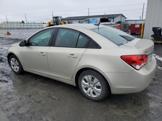 1G1PA5SG7E7315145 - 2014 CHEVROLET CRUZE LS GOLD photo 2