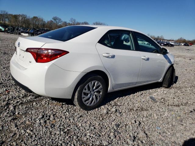 5YFBURHE2KP874862 - 2019 TOYOTA COROLLA L WHITE photo 3