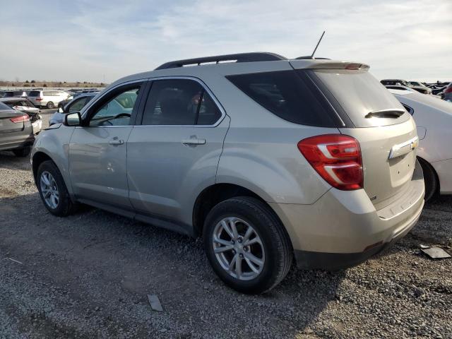 2GNALCEK7G1164133 - 2016 CHEVROLET EQUINOX LT SILVER photo 2