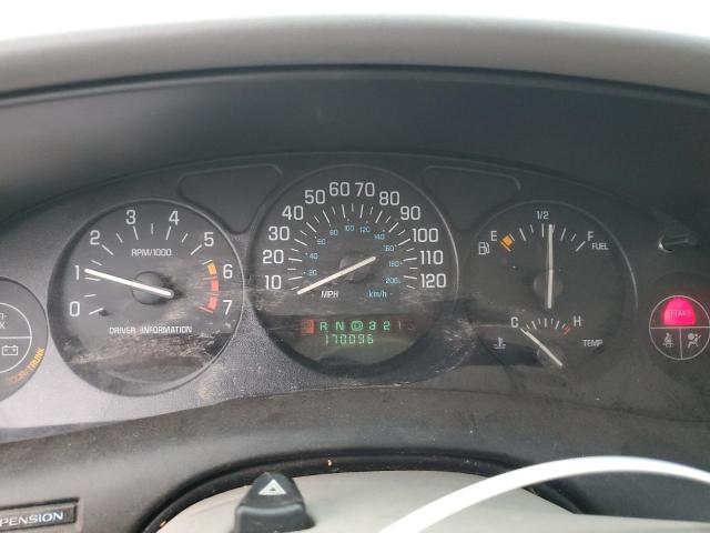 2G4WF5218X1455653 - 1999 BUICK REGAL GS BLACK photo 9