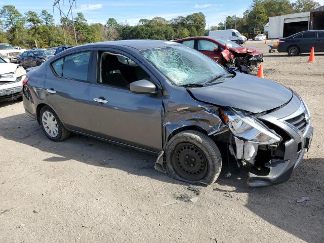 3N1CN7AP3GL892487 - 2016 NISSAN VERSA S GRAY photo 4