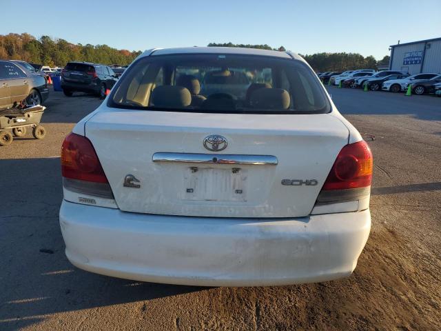 JTDAT123430300525 - 2003 TOYOTA ECHO WHITE photo 6