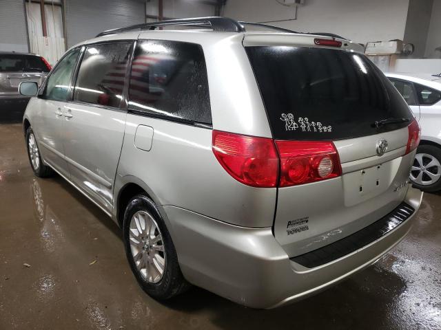 5TDZK22C27S047753 - 2007 TOYOTA SIENNA XLE SILVER photo 2