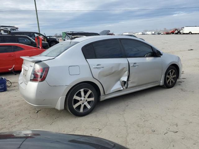 3N1AB6AP2BL723662 - 2011 NISSAN SENTRA 2.0 SILVER photo 3