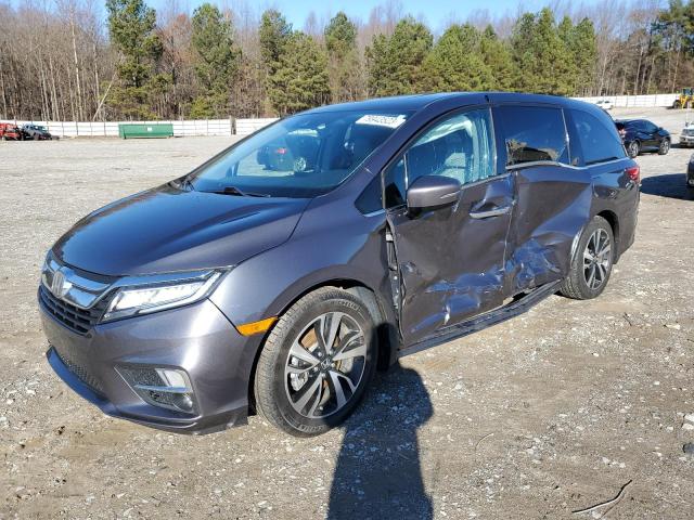 5FNRL6H97JB078458 - 2018 HONDA ODYSSEY ELITE Grau Foto 1