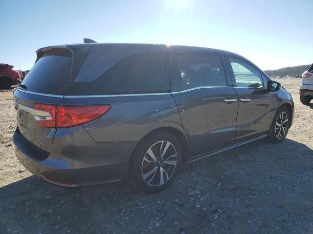 5FNRL6H97JB078458 - 2018 HONDA ODYSSEY ELITE GRAY photo 3